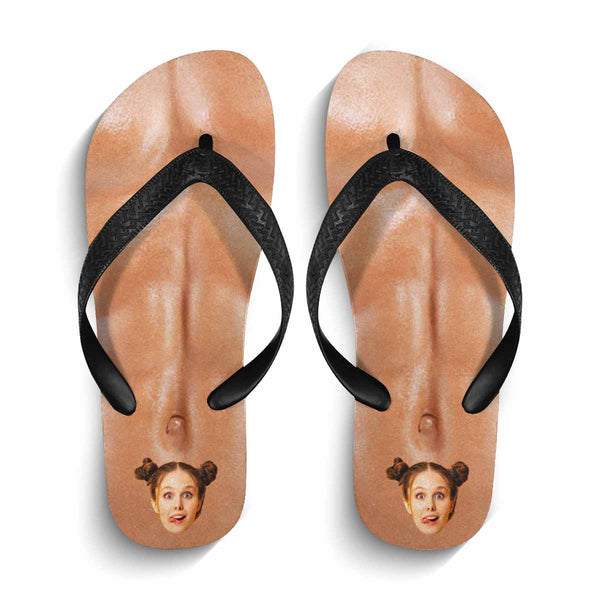 Custom Face Flip Flops Personalized Face Sandas
