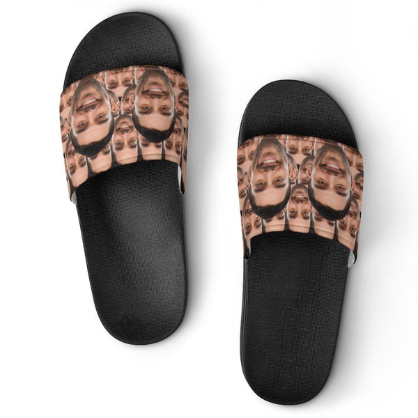Personalized Face Slippers Home Shoes Custom Photo Slide Sandals